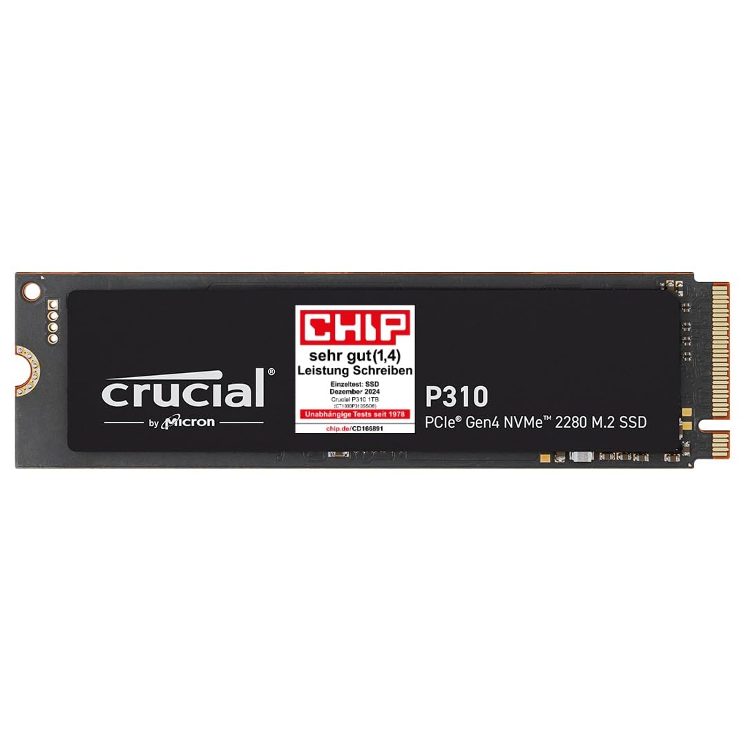 新品 Crucial P310 1TB M.2 Gen4 NVMe SSD Crucial 1TB M.2 PCIe Gen4 NVMe P310 - Dyski SSD - Sklep