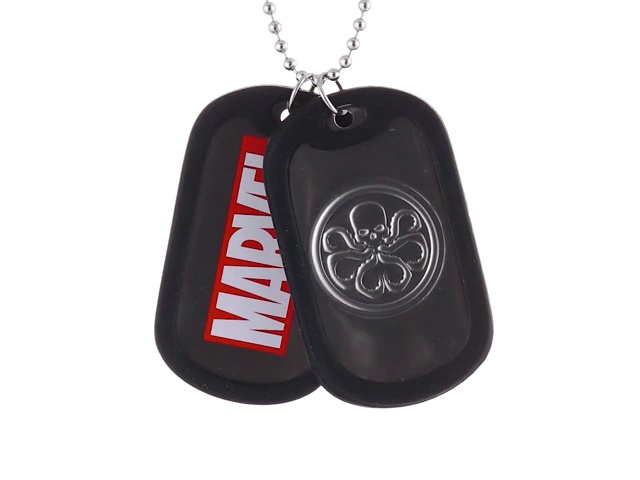 Amazon.com: Marvel Comics Men's Stainless Steel Hydra Double Dog