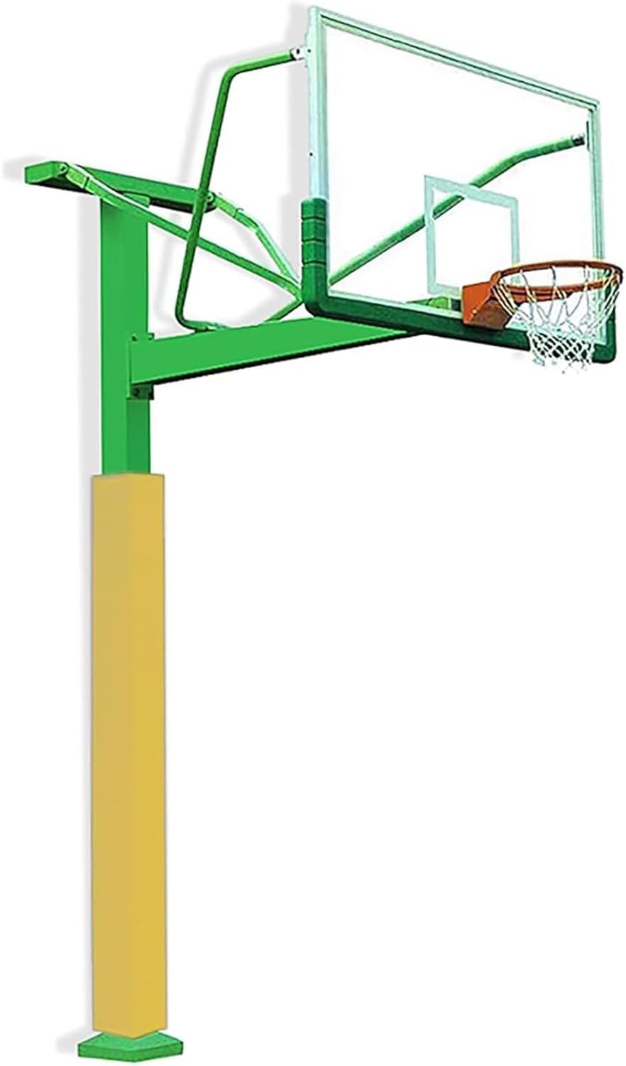 Custom Basketball Hoop Padding for Pole 18x18cm Column, UV-Resistant Basketball Pole Pad Square/Protective Pad, Volleyball Pole Safety Pads Protection Player/Children/Sportsmen(Blue H 3ft/90cm)