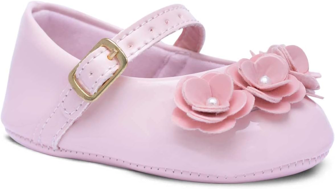 Sapatilha Bebe Pópidi Infantil Menina Mini Flores 01.08