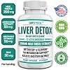 Liver Cleanse Detox & Repair Supplement, Artichoke Extract Liver Health Formula w 22 Herbs for Liver Support, Liver Detox Cleanse Pills - Milk Thistle Dandelion Turmeric Ginger Beet Zinc, 60 Capsules