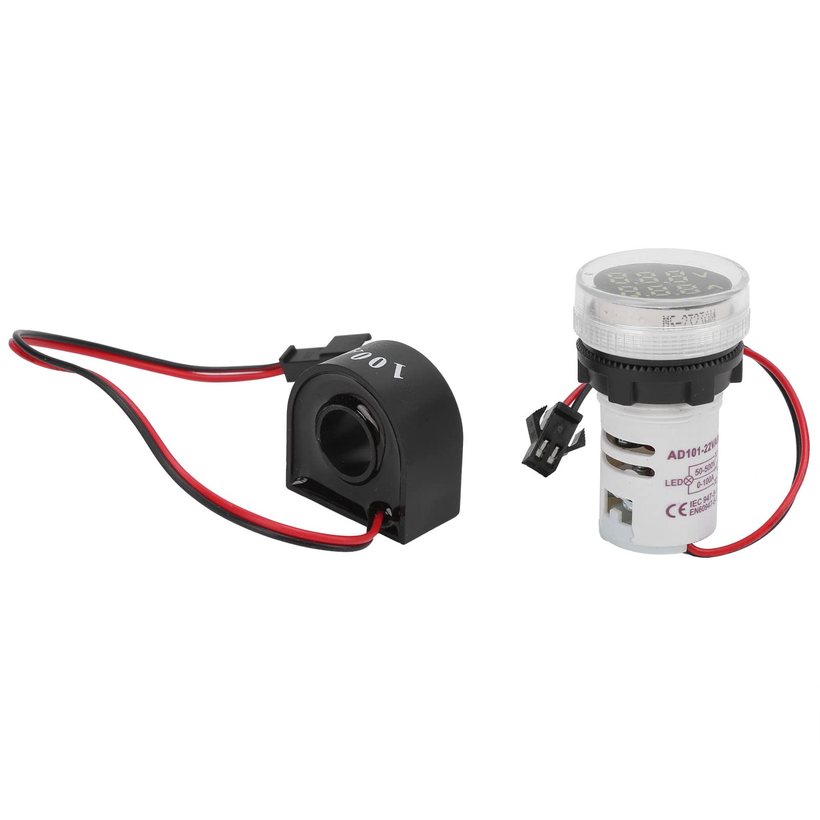Indicador De Voltaje Y Corriente Rojo Ac50-500v/0-100a Indicador De Voltaje Y Corriente Rojo Ac50-500v/0-100a