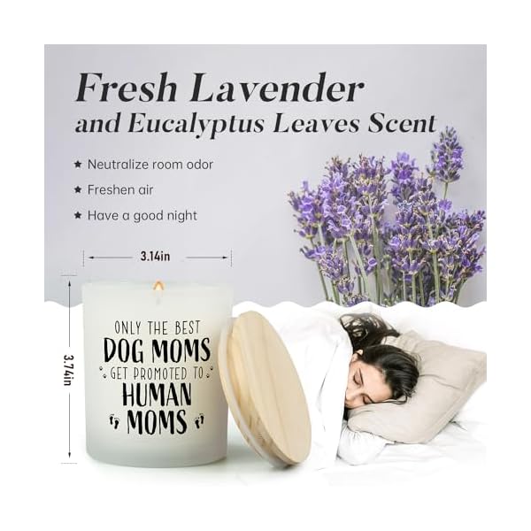 New Mother Presents for Pregnant Girls, Congrats on Being pregnant Presents for Anticipating Mother, Mother to Be Present for Pregnant Daughter Spouse Good friend, First Time Mommy Birthday Moms Day Present, Lavender Scented Candle - Image 5