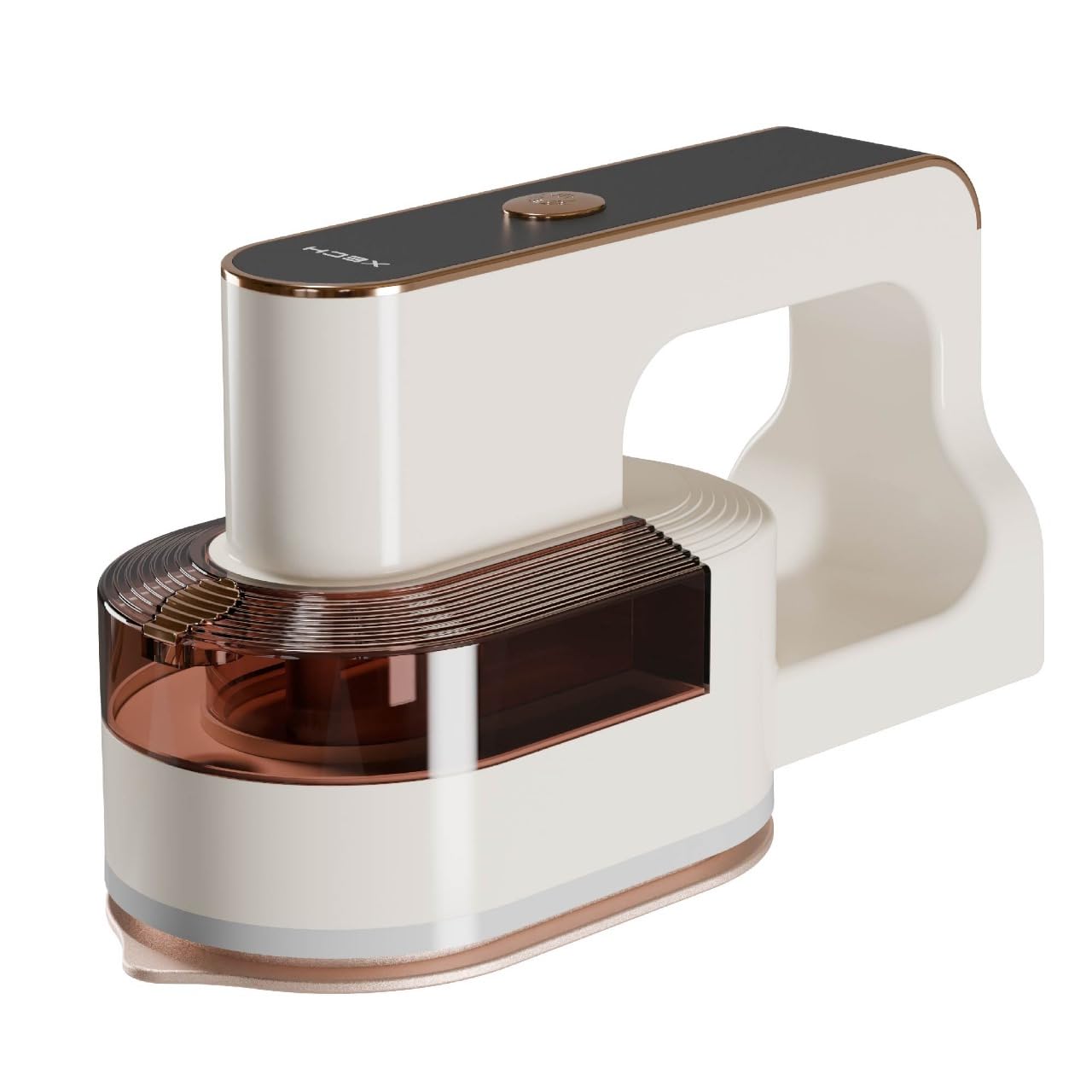 XECH Steam Iron for Clothes 1200W Dry and Steam Irons with Vertical & Horizontal Ironing Handheld Fabric Steamer Wedding Gifts for Couples (SteamX, Cream)