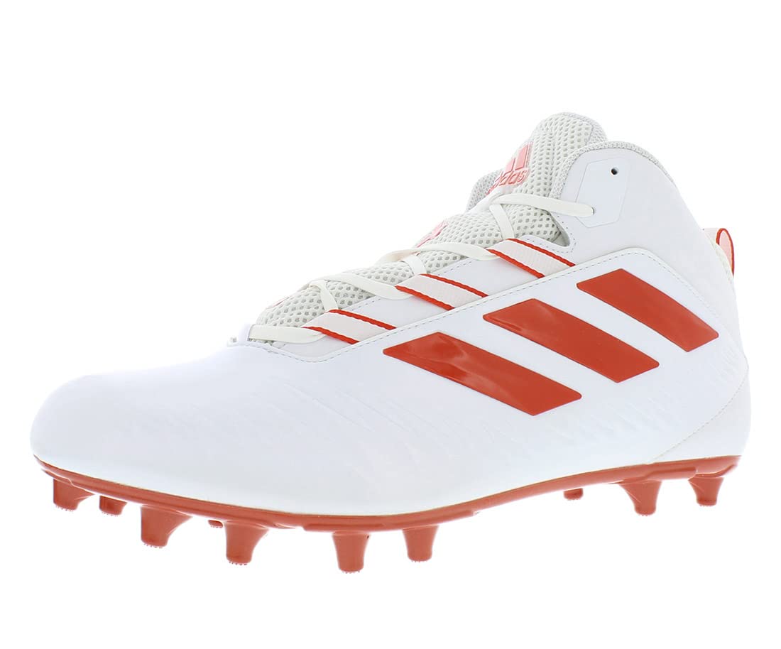 Adidas Sm Nasty Fly 2e Men Shoes Size 12.5, Color: White/Orange