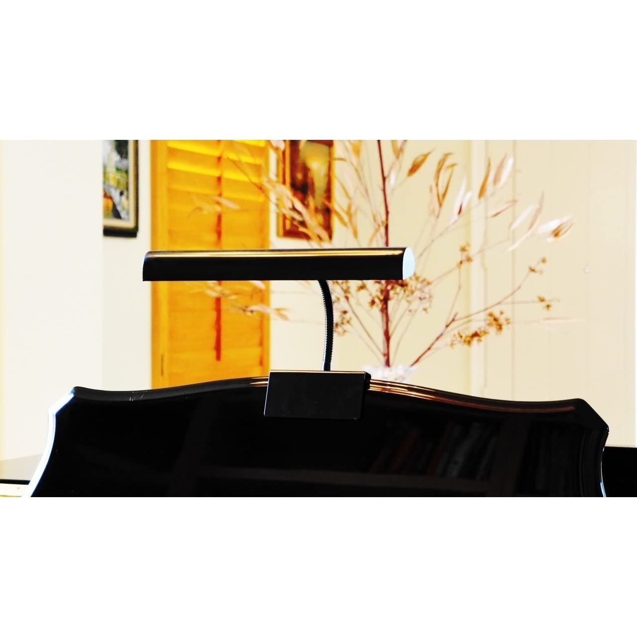 Cocoweb 36 cm Black LED Clip-on Grand Piano Lamp - GPLED14-7
