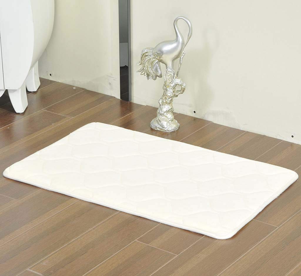 Tapis antidérapant de douche en coton éliminant les glissades et l'inconfort au sol