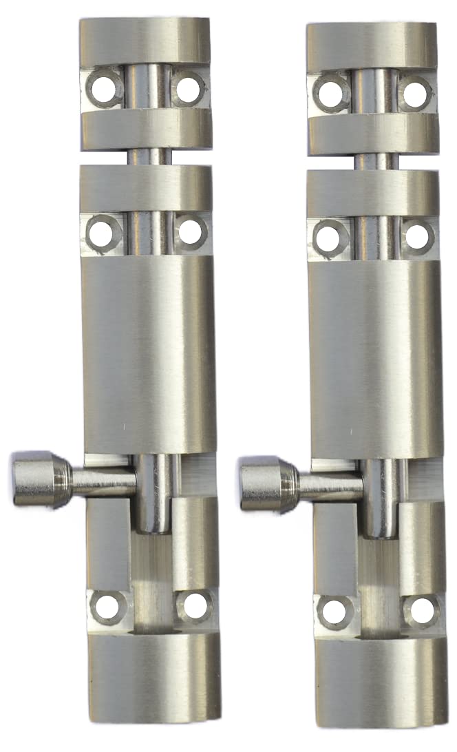 DHAKAD Stainless Steel Tower Bolts - 4 Pack -17