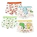 Produktbild MiSense 4er Pack Jungen Dinosaurier Boxershorts Kinder Unterhosen Baumwolle Unterwäsche für 2-11 Jahre(2-3 Jahre,F006S)