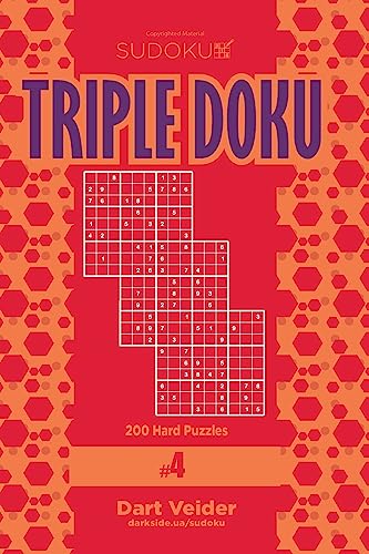 Sudoku Triple Doku - 200 Hard Puzzles 9x9 (Volume 4)