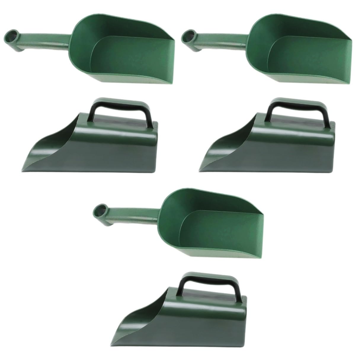 Uonlytech 6stücke Teiliges Bonsai Erdschaufelset Leichte Handkelle Für Gartenarbeit Kunststoff Schaufel Für Blumen Und Pflanzen Gartengerät Für Sukkulenten Und Bonsai