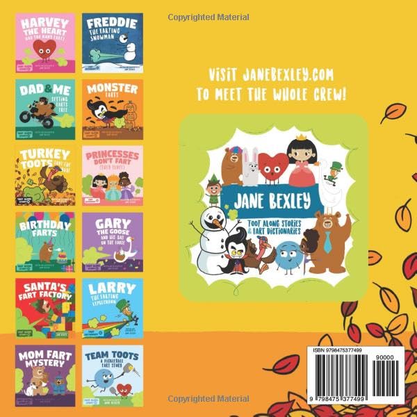 Turkey Toots: A Funny, Farting, and Rhyming Read Aloud Picture Book For Kids And Adults About Thanksgiving Turkey Farts. (Fart Dictionaries and Toot Along Stories) - Image 2