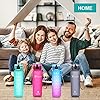 Favofit-Motivational-Water-Bottle-with-Time-Marker-32-oz-Water-Bottles-with-Times-to-Drink-Reusable-BPA-Free-Tritan-Plastic-Perfect-for-Sports-Fitness-Gym-Workout Favofit Water Bottle with Time Marker, 32 oz Motivational Water Bottle with Strainer & Cleaning Brush, Reusable & BPA Free Tritan Water Bottle for Sports & Fitness, Mint