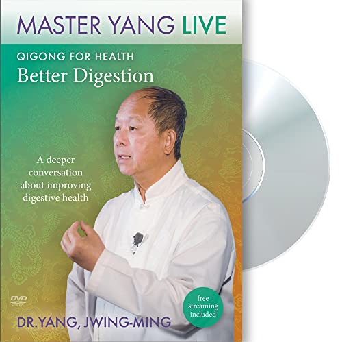 Qigong for Health: Better Digestion Master Yang Live Dvd (YMAA Qigong) Dr. Yang, Jwing-Ming Dvd Video plus free streaming online access. Easy to follow Qi Gong Dvd