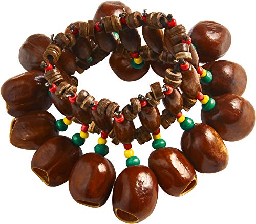 Meinl Sonic Energy Pala Seed Shell Bracelet Shaker — Creates a Pleasant, Smooth Effect — For Sound Healing Therapy, Yoga and Meditation, 2-YEAR WARRANTY (SPB)