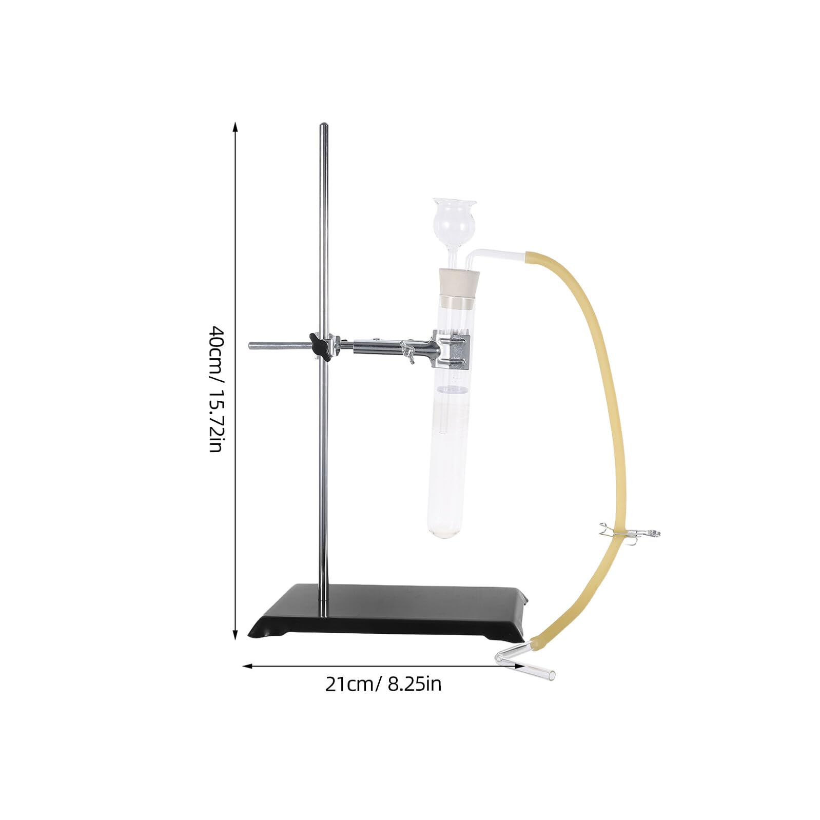 Mikinona Wasserstoffgenerator für Chemieunterricht zur Gaserzeugung mit Elektrolysegerät Laborausrüstung für Schüler zur Demonstration von Sauerstoff