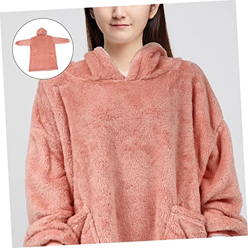 Chemise de nuit velours coton polyester et pyjama chaud sweat à capuche