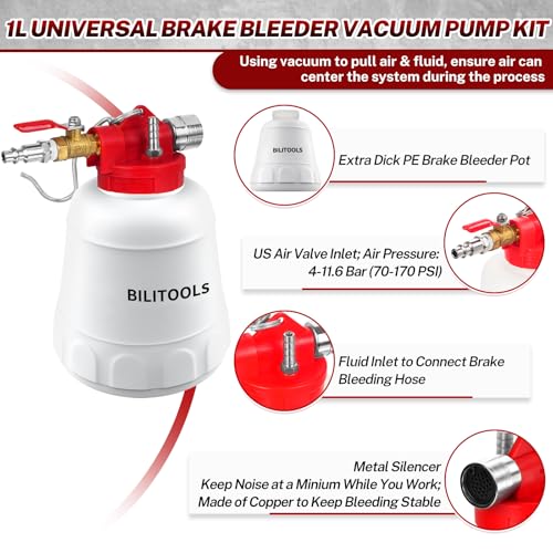 BILITOOLS 1L Vacuum Brake Bleeder