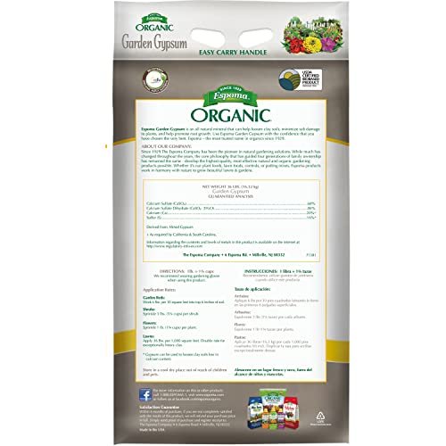 Espoma Organic Garden Gypsum Soil Conditioner miniatura 2