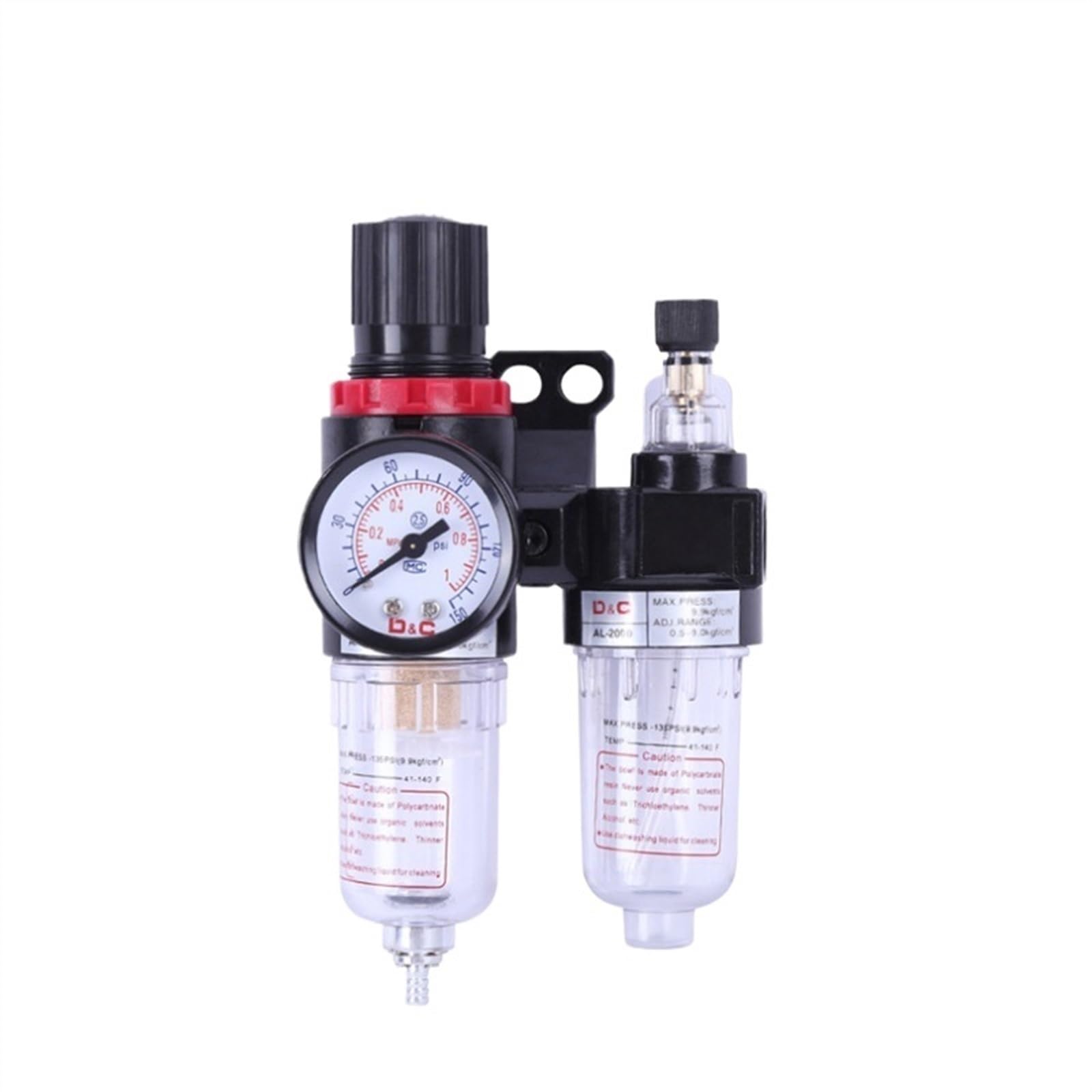 Compresor de procesador de aire AFC2000 1/4, filtro de aire, aceite y agua, regulador de presión, filtro de trampa Vavle AFC-2000(AFC-SMPM20)