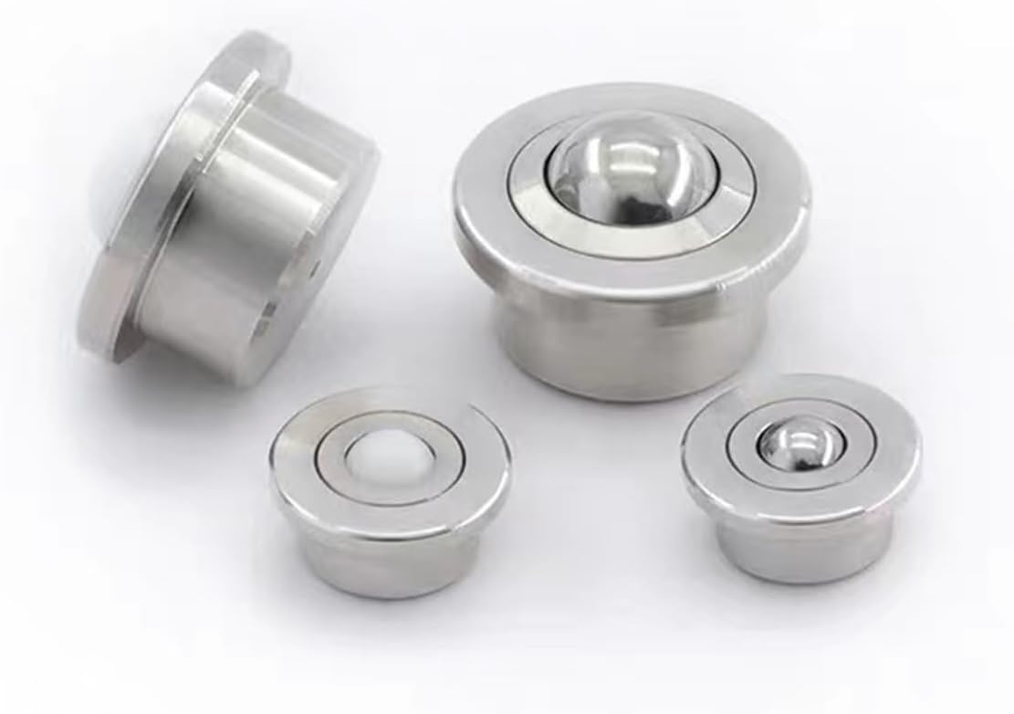 10 PCS SP-8 SP-12 SP-15 SP-22 SP-25 SP-30 roulettes/roues à billes universelles de précision, défilement Flexible, roue de meubles de système de Transmission KAQIMI(SP-12)