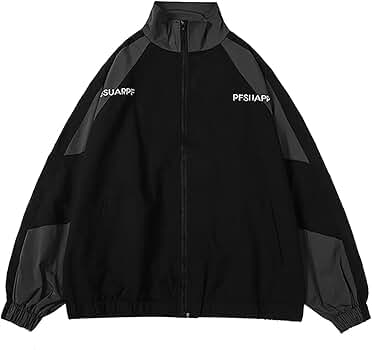 GAI Men's Varsity Jacket Harajuku Vintage Bomber Jackets