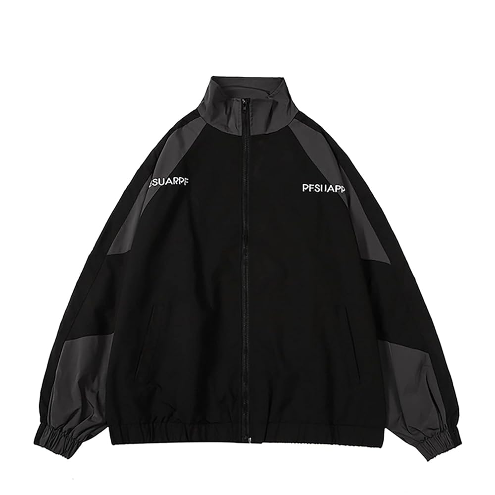 GAI Men's Varsity Jacket Harajuku Vintage Bomber Jackets