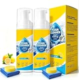 2Stück 4-In-1 Multi-Enzyme Foam Cleaner,5oz Foam Cleaner Schaumreiniger,4 In 1 Clean Foamer Sprayer,All-Purpose Deep Cleaning Spray for Car Interior,Kitchen Grea,2026 Schäumender Reiniger Universal