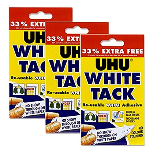 Preisvergleich Produktbild White Tack Klebebänder, 3 Stück