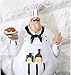 KiaoTime 150584QT Set of 2 Italian Chef Figurines Kitchen Decor Adorable Cooking Fat Chef Wall Art Hanging Sign Kitchen Wall Sign Plaque