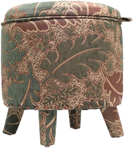 Chaise pour salon gain de place avec ce repose-pieds ottoman à coffre