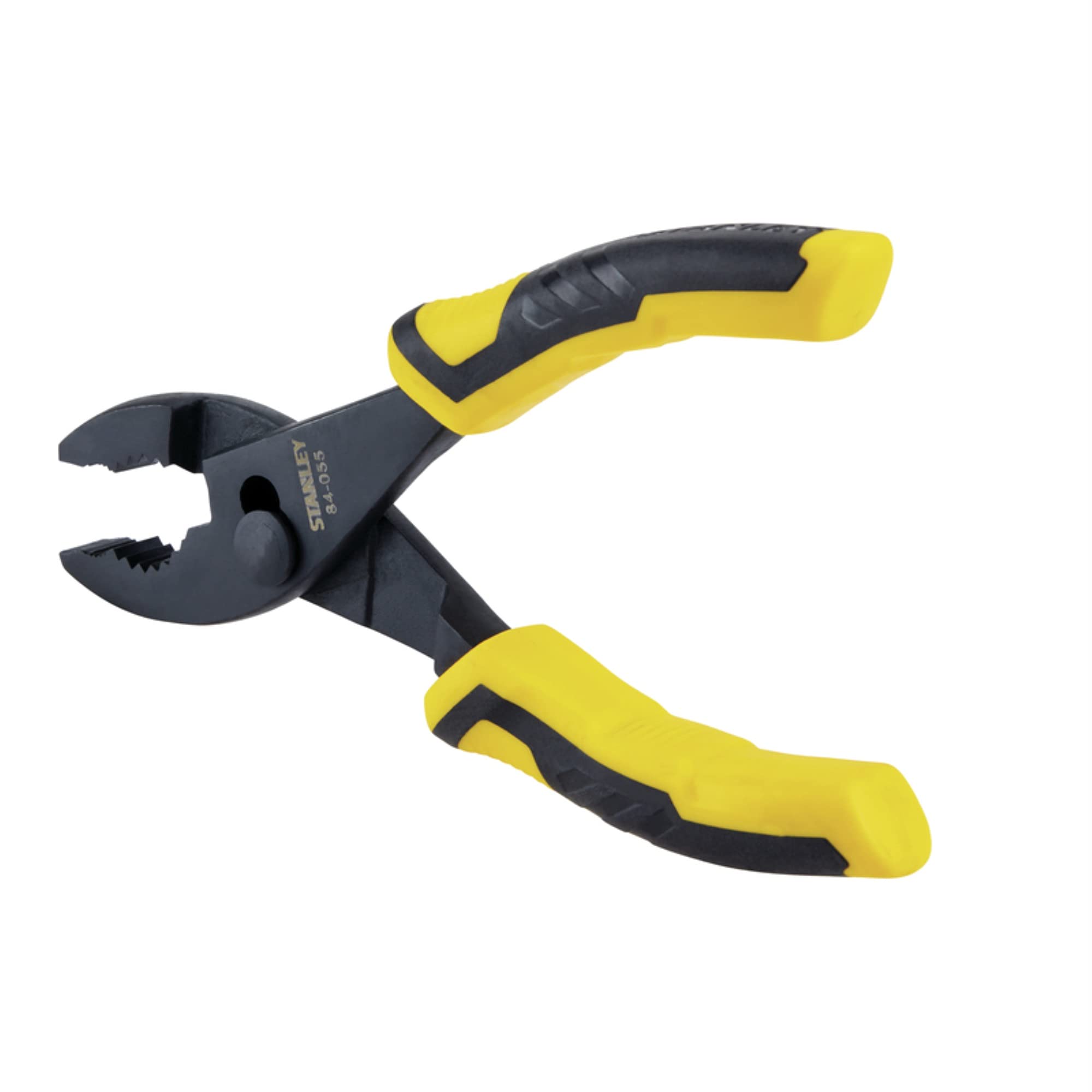 Alicate Stanley 84-055 de junta ajustable y mango bimaterial de 6 pulgadas