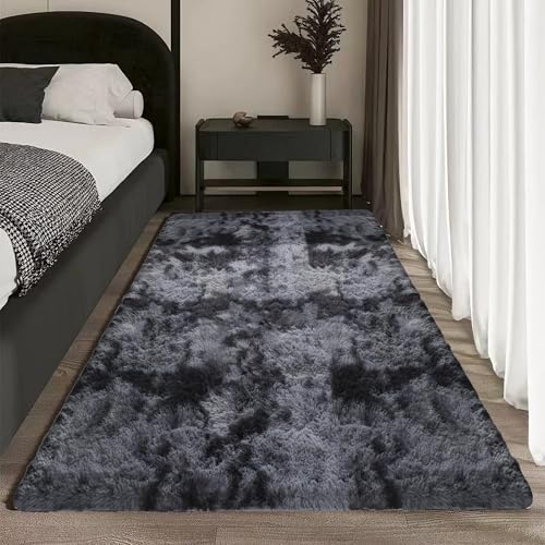 Tapis de salon antidérapant shaggy pour éliminer les risques de glissade