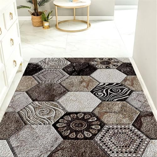 Tapis en velours cristal noir 180X250CM de haute qualité