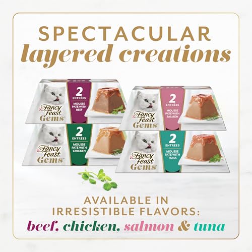 Purina Fancy Feast Gems Chicken Wet Cat Food Variety Box, 4 oz, 8-Pack - image 7