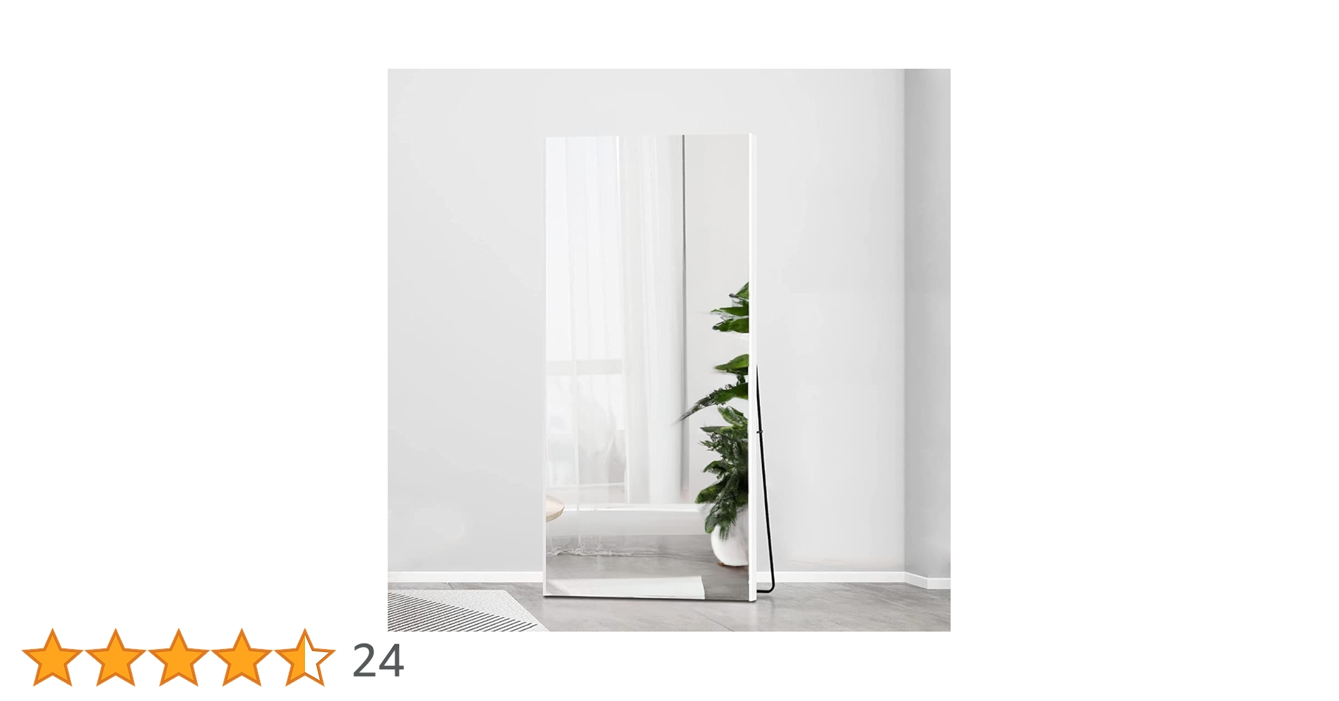 【新品】白 割れない スタンドミラー 160×80cm 全身鏡 姿見 防災 楽天市場】ミラー 鏡 姿見 全身鏡 割れない スタンドミラー 30