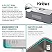 KRAUS Dex 33-inch Undermount 16 Gauge Stainless Steel Single Bowl Kitchen Sink, KA1US33B