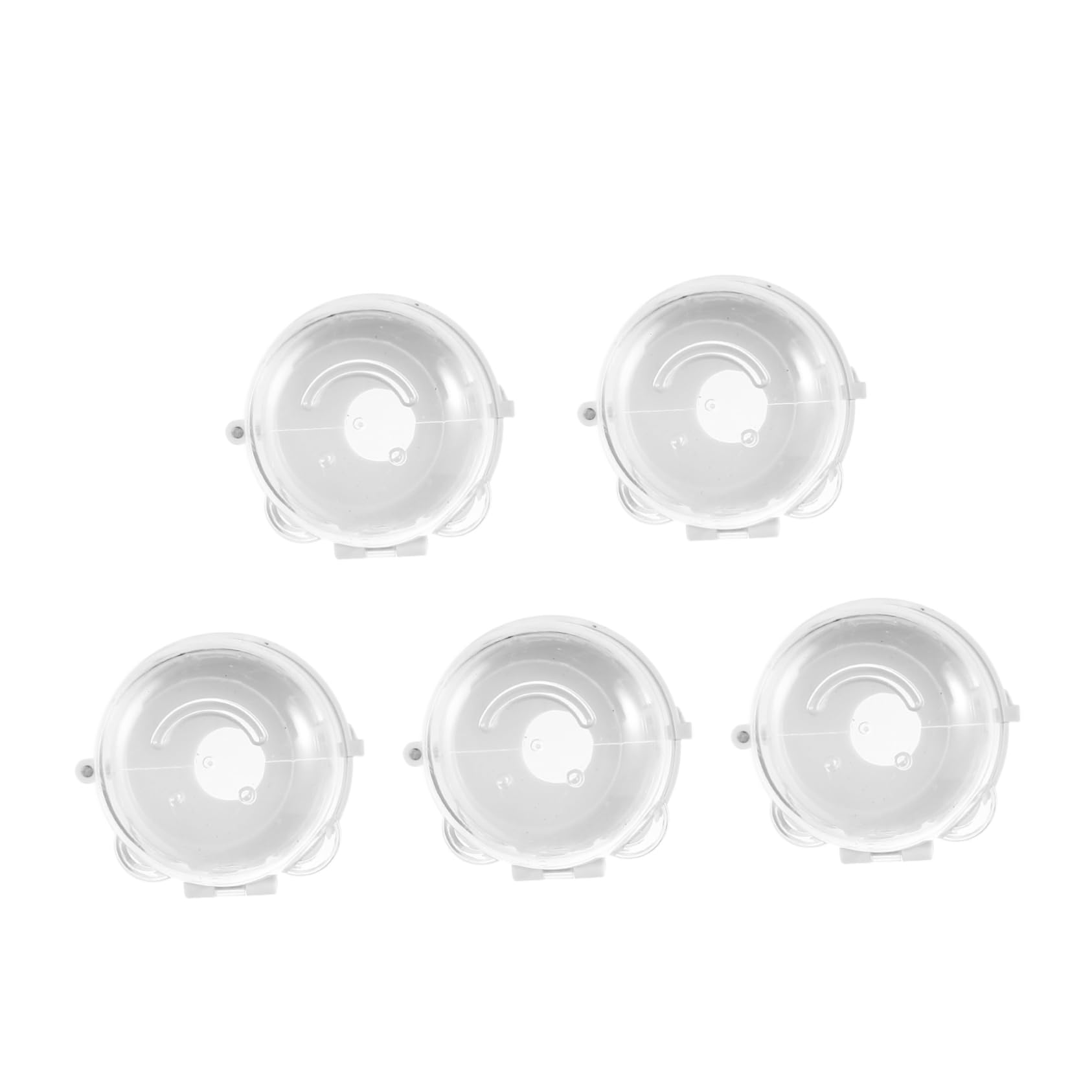 Toyvian Gas Stove Burner Covers 5-Pack Safety Cases Oven Knob Covers Home Safety