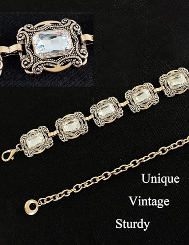 Image of TOPACC Western Metal Concho Belt for Women Cowgirl Chain Belts for Dresses Jeans Country Concert Outfit