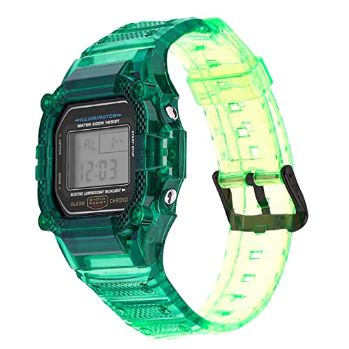 Rp`u G-SHOCK oh TPU S13F   JVI ohXgbv ɑΉ DW-5000 GW-M5610 M5630 GLX-5600đ̃f (darkgreen-black buckle, for 5600
