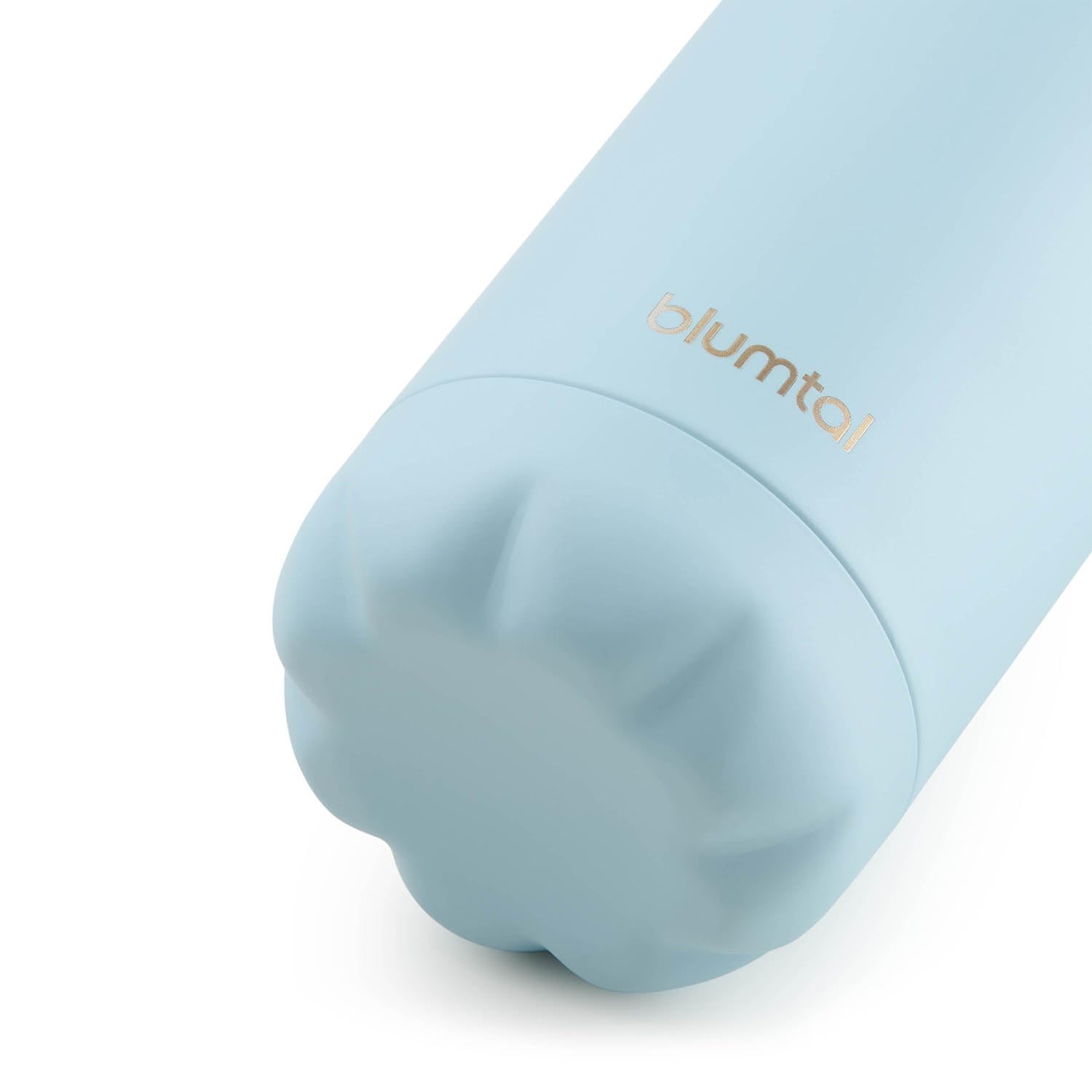 Blumtal® Charles Stainless Steel Insulated Water Bottle - Insulated Water Bottle 500ml BPA Free - Leak Proof Insulated Bottle - 500ml Double Walled Water Bottle - Light Blue - 2
