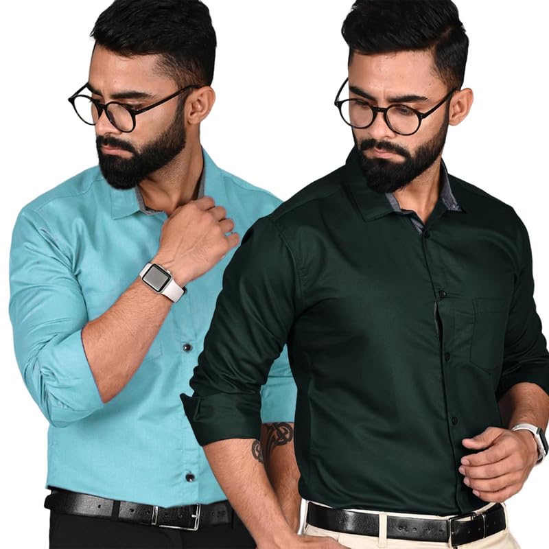Image of Tee Projekt Cotton Casual Shirt for Men | Fanxy Long Sleeve Shirt | Outdoor Wear | Formal Wear