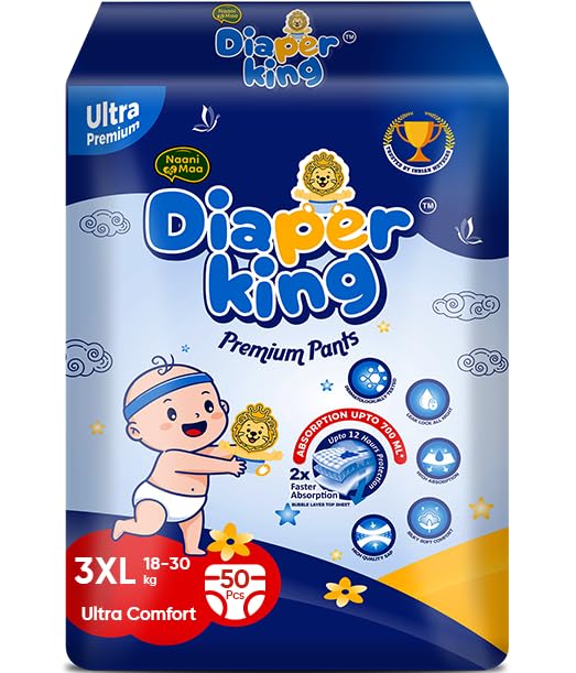 Diaper King Ultra Comfort Diaper Pants 3XL 50 Pcs-image-37