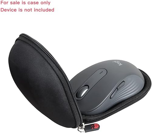 Vista 19 de Hermitshell Estuche rígido de viaje para mouse inalámbrico Logitech Signature M650 (gris, funda para M650)
