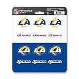 FANMATS NFL - Los Angeles Rams 12 Count Mini Decal Pack