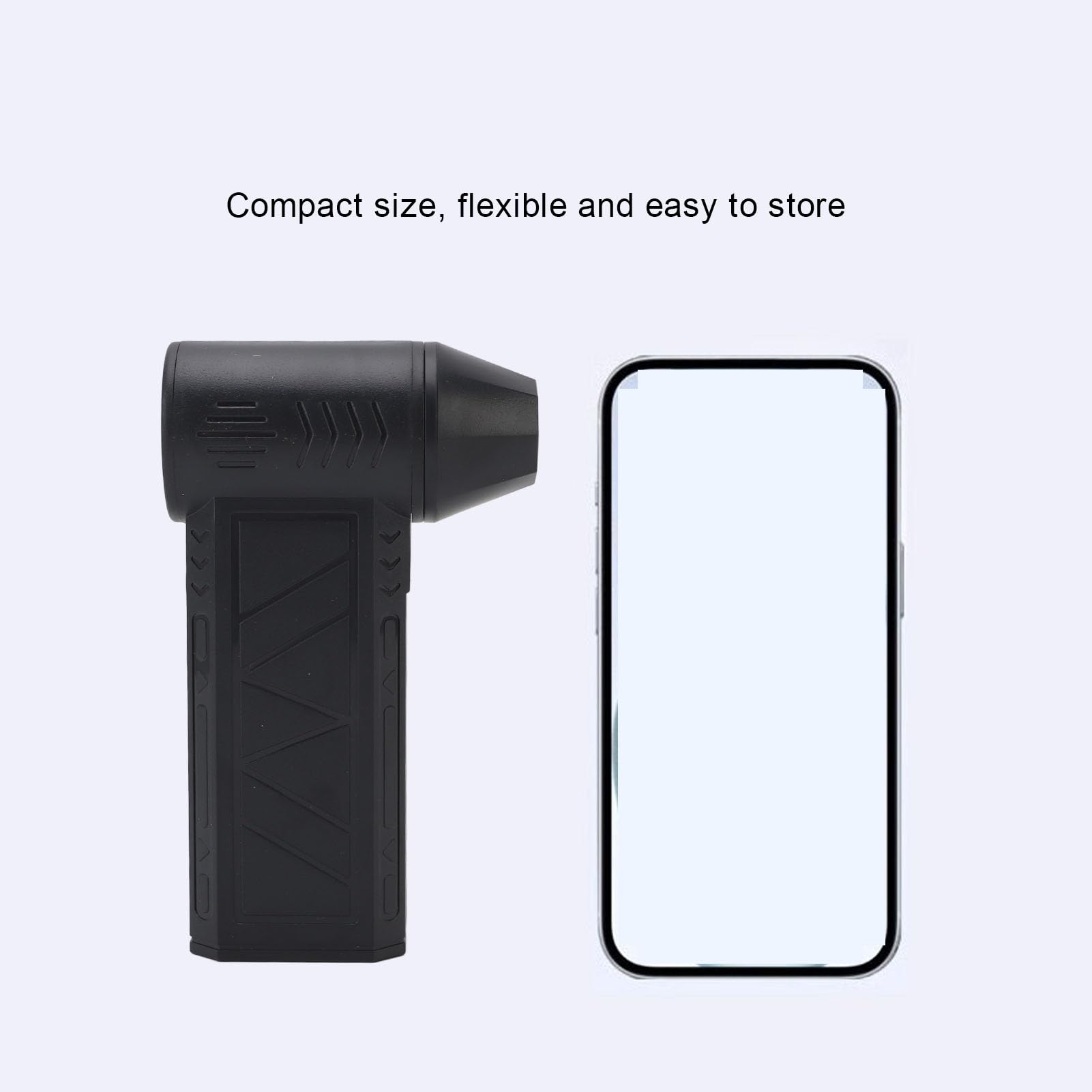 JAOCDOEN Compressed Air Duster 130000RPM 4 Gear Adjustable Rechargeable Handheld Jet Dry Blower with Brushless Motor for Computer Keyboard Outdoor House Car