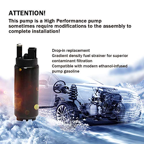 A ABIGAIL GSS342 HFP-342 255LPH E85 High Flow In-Tank Fuel Pump - Image 3