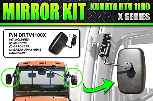 Kubota Rtv 1100 (X Series) External Cab Mirror Kit #TOP1