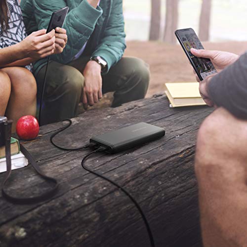 Power Bank Portable Charger 20000mAh RAVPower USB External Battery Pack Dual iSmart USB Ports Ultra Compact Phone Charger Compatible with iPhone 11 Pro Max Galaxy S10 Note 10 iPad Pro Android Devices