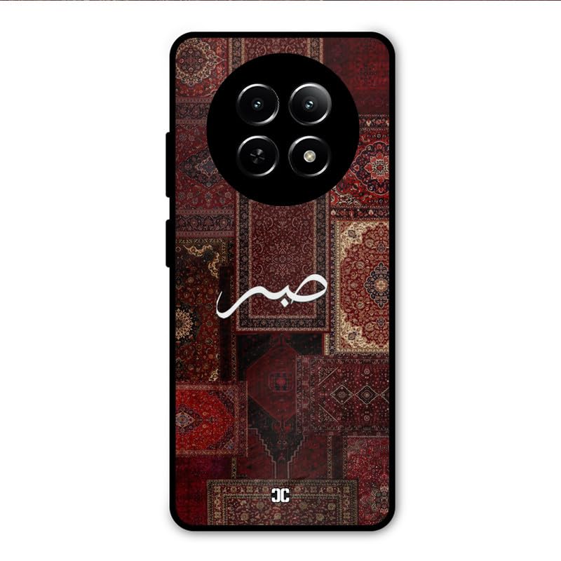 Image of PrintShield Sabr Back Cover for Realme 12 5G, Shockproof Printed Phone Case with Soft TPU Sides & Anti-Slip Grip